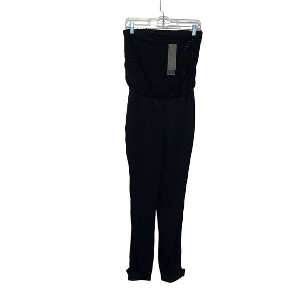 NWT Sachin + Babi Black Phillipa Jumpsuit size 0 Womens ($496) - Picture 2 of 14